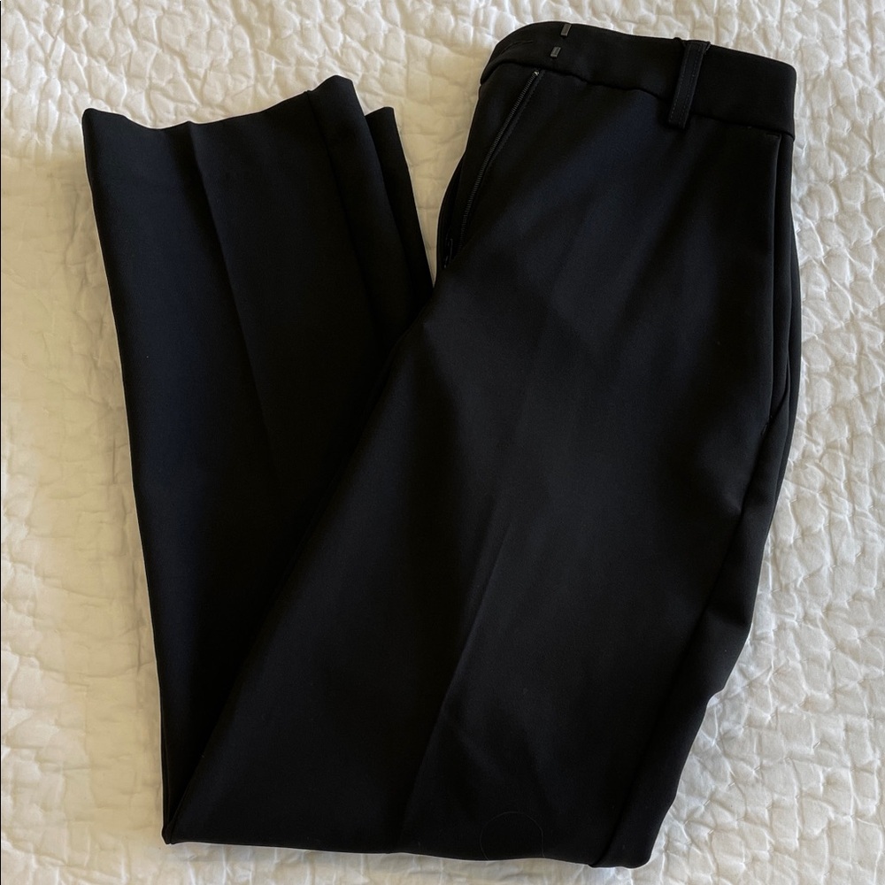 Express Black Straight Super High Rise Editor Pants - Picture 2 of 3